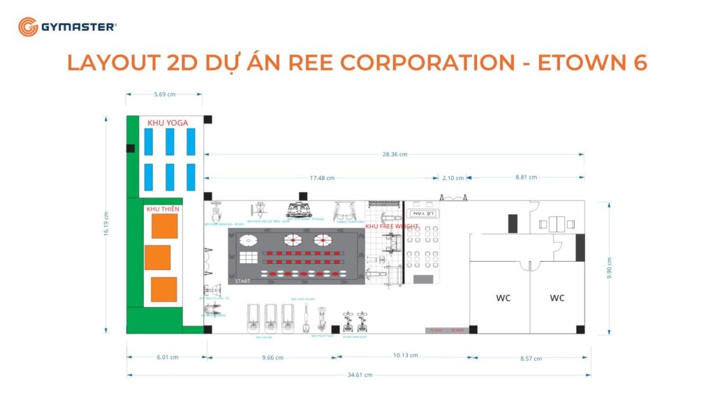 TƯ VẤN SETUP DỰ ÁN REE CORPORATION - ETOWN 6 CỘNG HOÀ 15