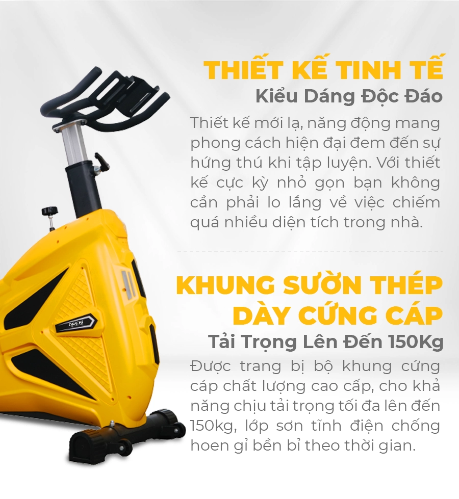 Xe đạp tập cao cấp Tiger Sport TM-D25 5 Xe đạp tập cao cấp Tiger Sport TM-D25 4