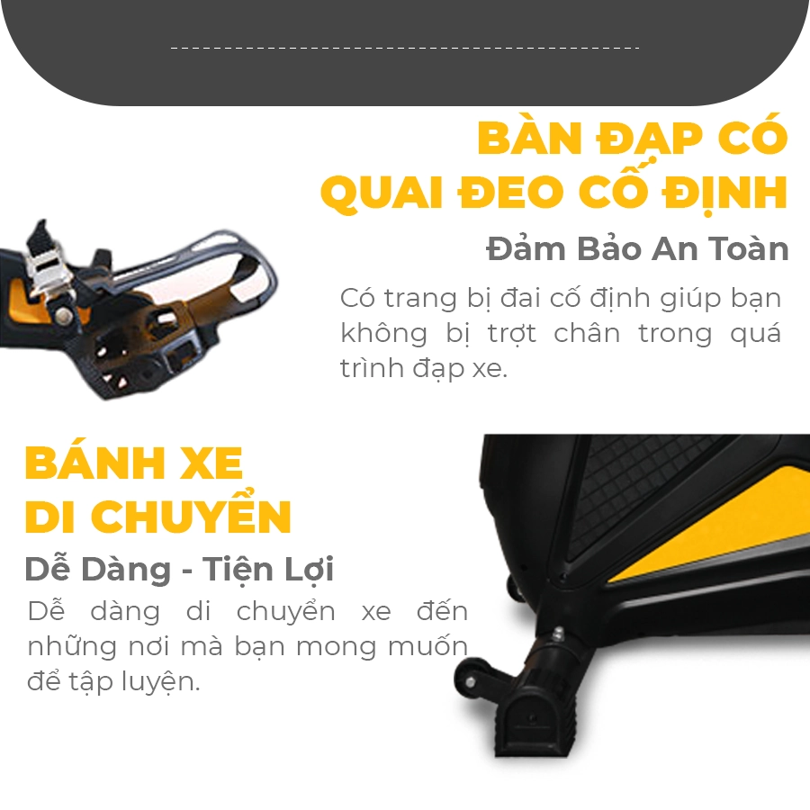 Xe đạp tập cao cấp Tiger Sport TM-D25 3