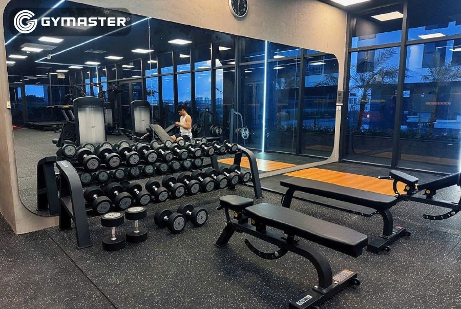 GYMASTER TƯ VẤN SETUP THÀNH CÔNG PHÒNG GYM 2H FITNESS CENTER TẠI SUNSHINE GREEN ICONIC LONG BIÊN 15
