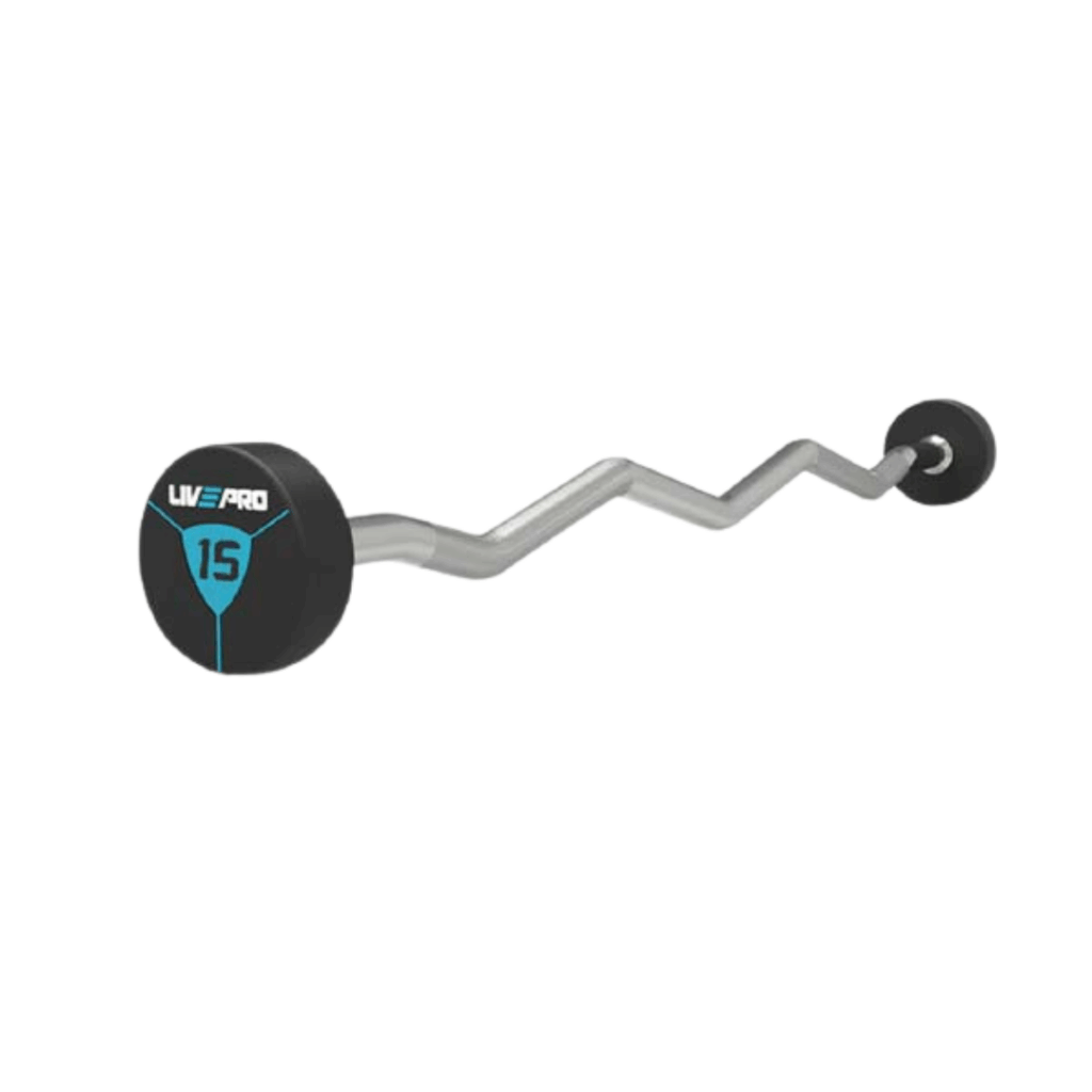 Urethan Ez Curl Barbell 10kg-15kg-20kg-25kg-30kg 4 Urethan Ez Curl Barbell 10kg-15kg-20kg-25kg-30kg 6