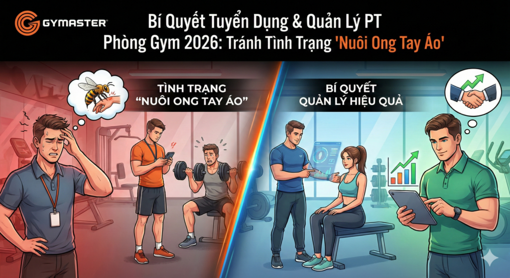 quản lý pt phòng gym