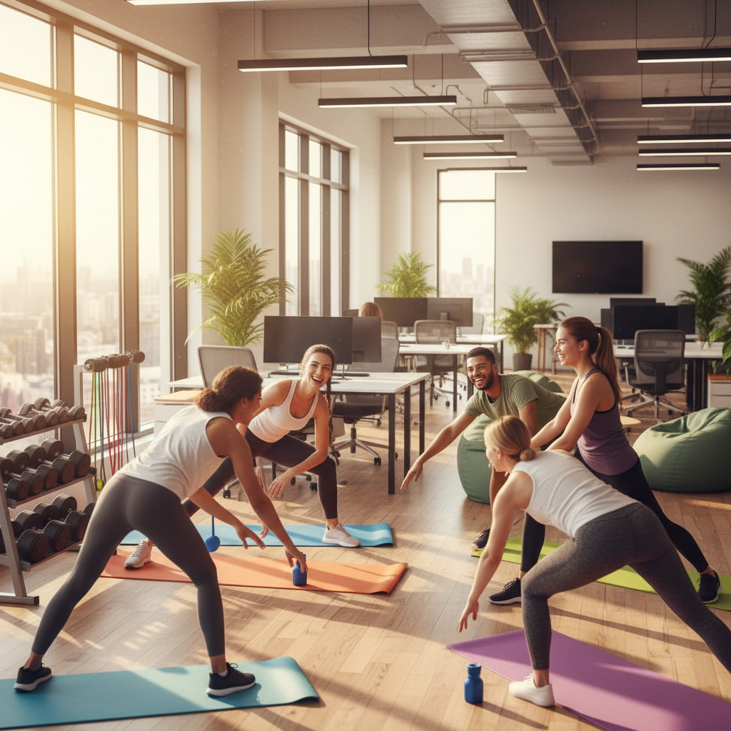 Nâng tầm doanh nghiệp nhờ phòng gym cho cán bộ nhân viên