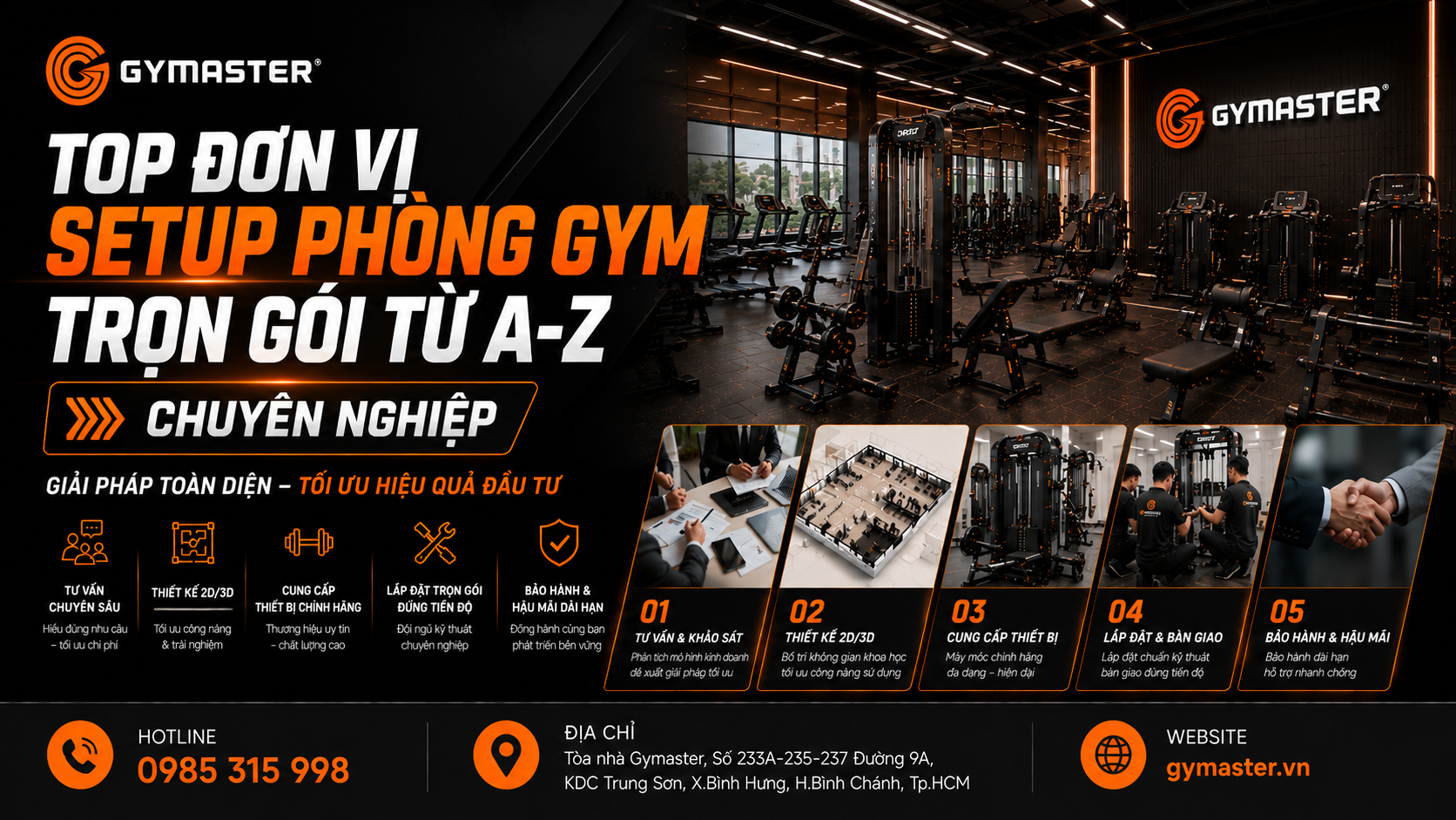 Top đơn vị setup phòng gym trọn gói từ A-Z chuyên nghiệp 1 Top đơn vị setup phòng gym trọn gói từ A-Z chuyên nghiệp