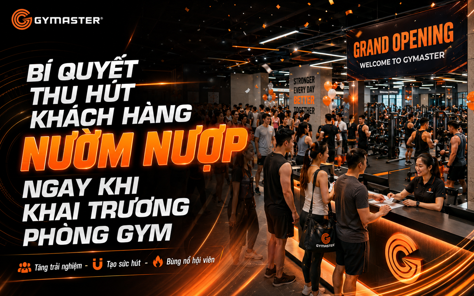 Làm sao để phòng gym đông khách và chiến lược khai trương 1