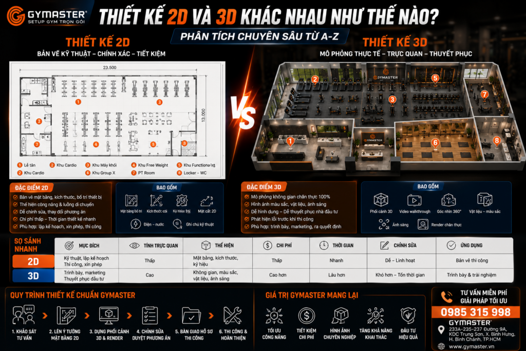 Thiết Kế 2D Và 3D Khác Nhau Như Thế Nào? Phân Tích Chuyên Sâu Từ A-Z 136
