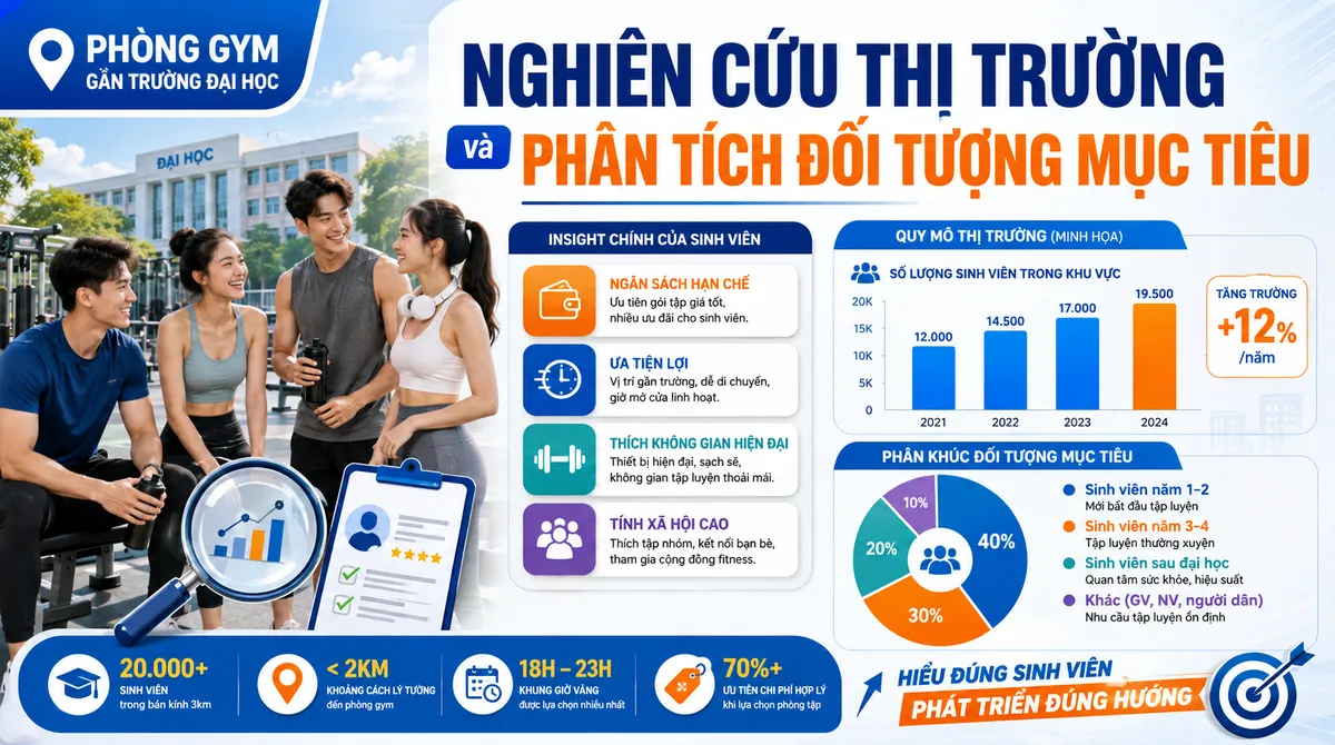 Mở Phòng Gym Gần Trường Đại Học: Hướng Dẫn Chi Tiết Từ A-Z Để Thành Công Vượt Trội 2