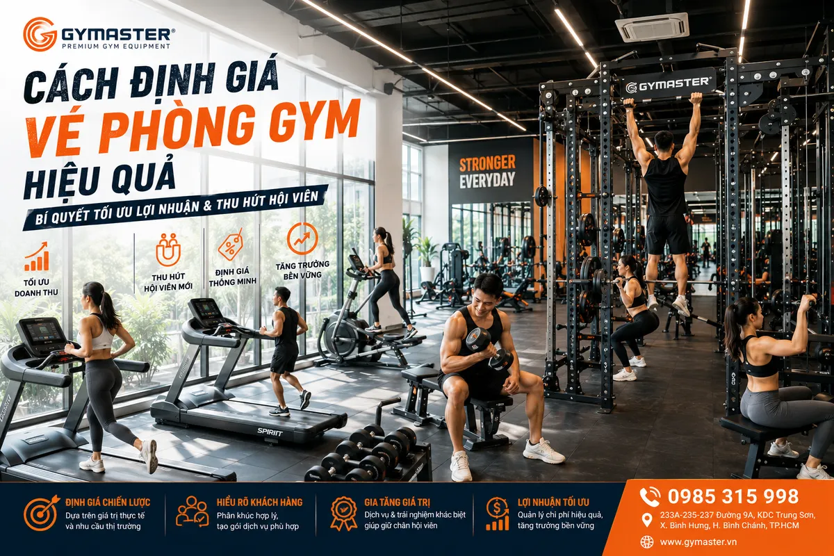 Cách Định Giá Vé Phòng Gym Hiệu Quả: Bí Quyết Tối Ưu Lợi Nhuận & Thu Hút Hội Viên 1