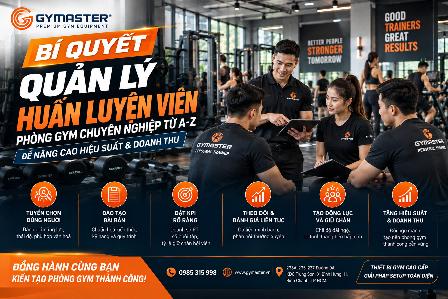Bí Quyết Quản Lý Huấn Luyện Viên Phòng Gym Chuyên Nghiệp Từ A-Z Để Nâng Cao Hiệu Suất & Doanh Thu 1 Bí Quyết Quản Lý Huấn Luyện Viên Phòng Gym Chuyên Nghiệp Từ A-Z Để Nâng Cao Hiệu Suất & Doanh Thu 1